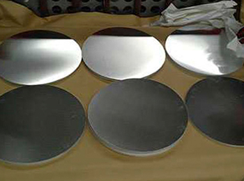 Stamped aluminum disc