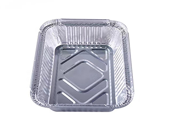 Oblong aluminum foil container MT-RE195A