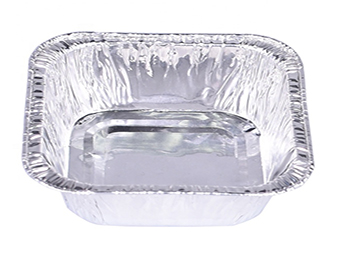 Oblong aluminum foil container MT-SQ75