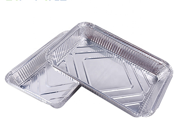 Oblong aluminum foil container MT-RE315