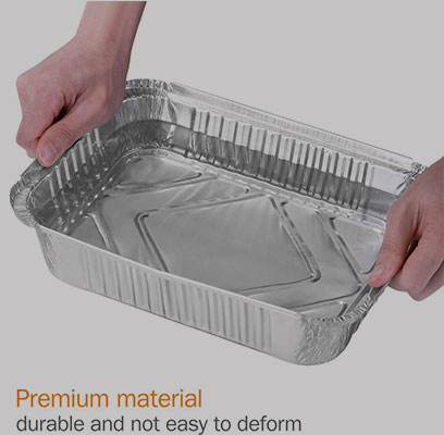 MT-SQ230 Oblong aluminum foil pan