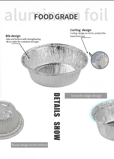 Round foil take-out pan MT-R125