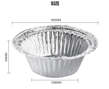 Round foil take-out pan MT-R185