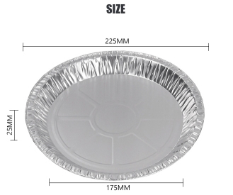 Round foil take-out pan MT-R225