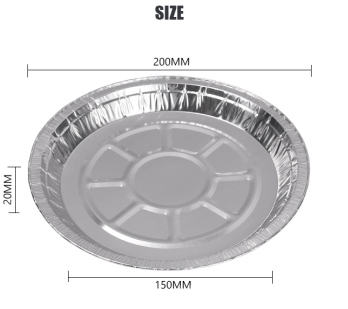 Round foil take-out pan MT-R200